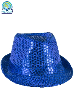 CAPPELLO PAILLETTES ROYAL